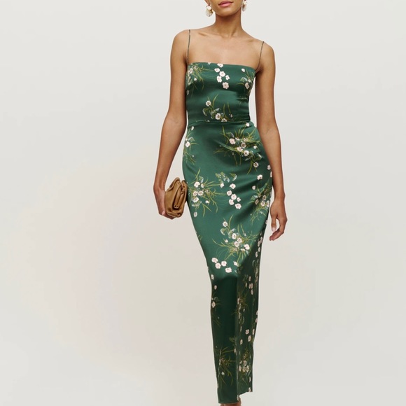 COPY - Reformation Frankie Dress 8 - HotHouse Pink - new Without tags - Picture 5 of 8